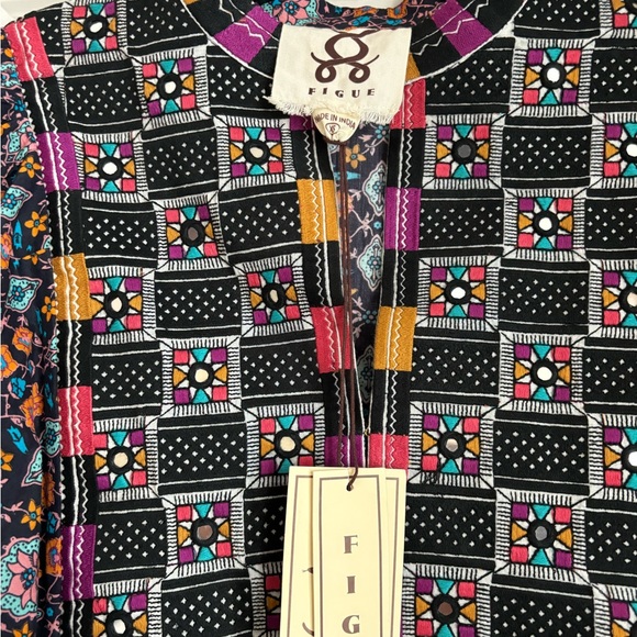 NWT Figue balloon sleeve mini dress - Picture 5 of 8